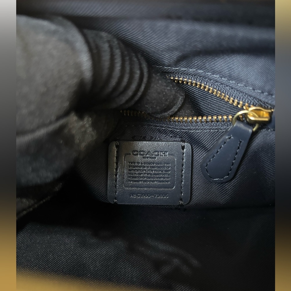 COACH Kisslock Dreamer 21 Bag Blue - Picture 13 of 16